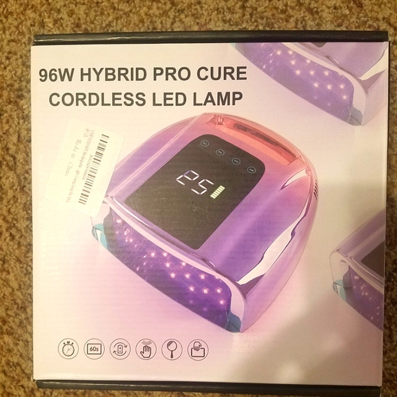 NIB 96W Hybrid Pro Cure Cordless LED Lamp